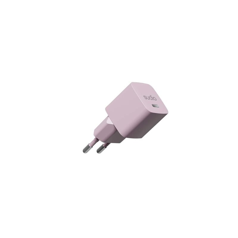 Sudio P1 USB-C Vegglader 25W, Rosa