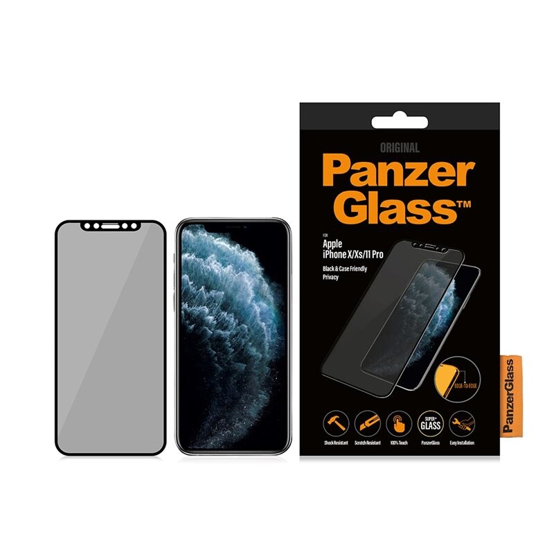 PanzerGlass iPhone 11 Pro Privacy skjermbeskytter i herdet glass - Edge-to-Edge
