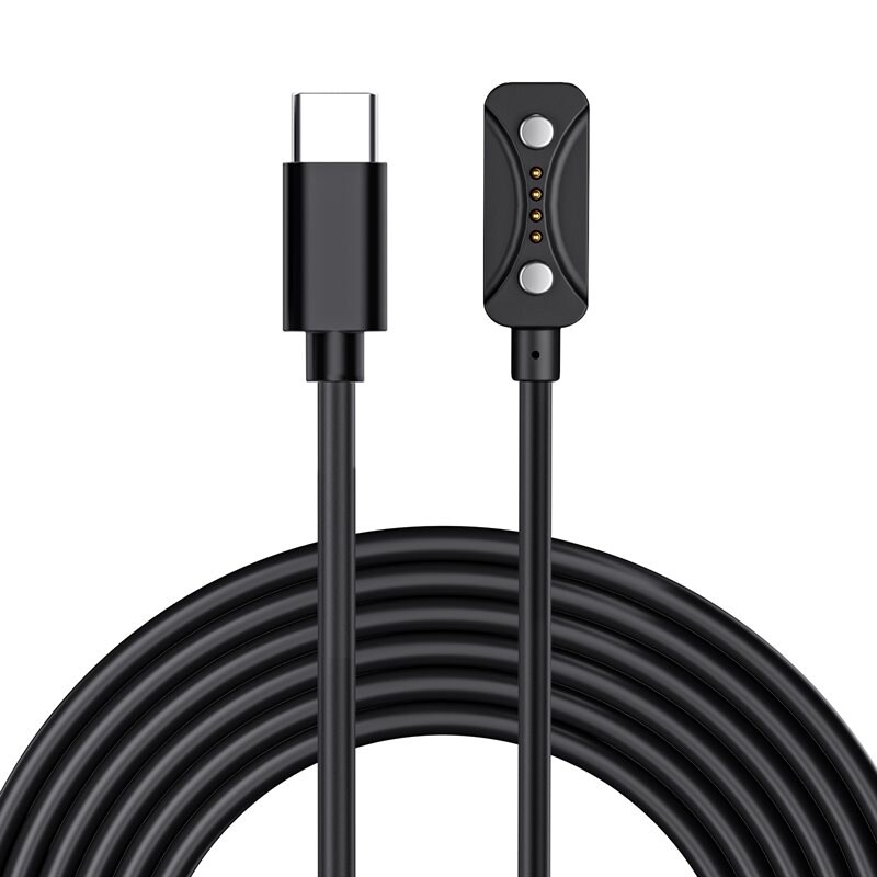 Polar Pacer Pro Magnetisk ladekabel USB-C 1m, Svart