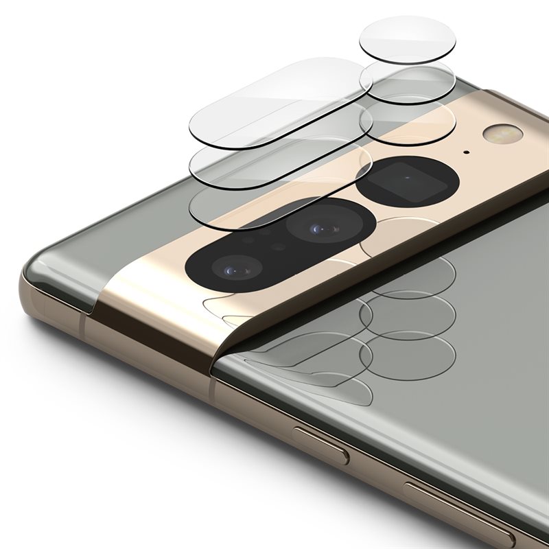 Ringke Google Pixel 7 Pro Kameralinsebeskyttelse i glass (3-pack)
