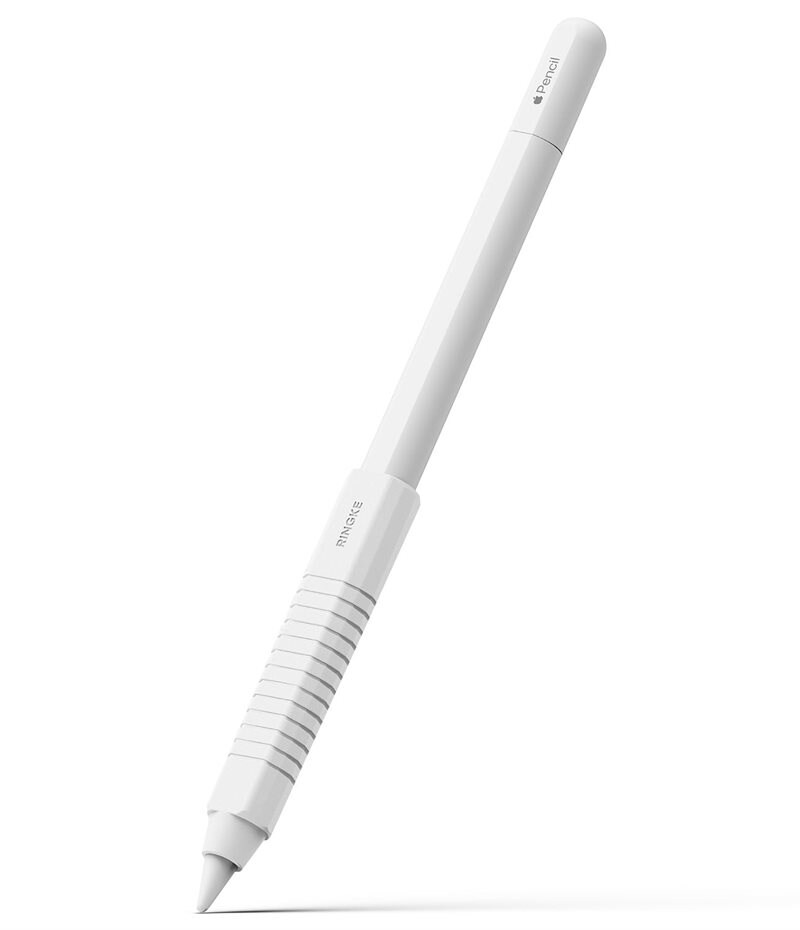 Ringke Apple Pencil grep i silikon, Hvit
