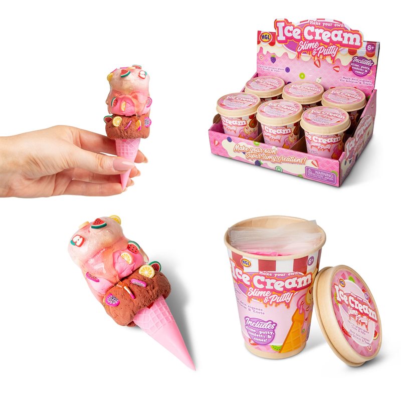 Ice Cream Make Your Own Slime & Putty