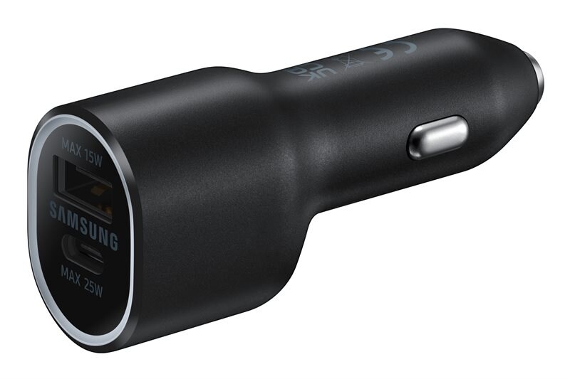 Samsung Billader Duo USB-C + USB-A 40W, Svart