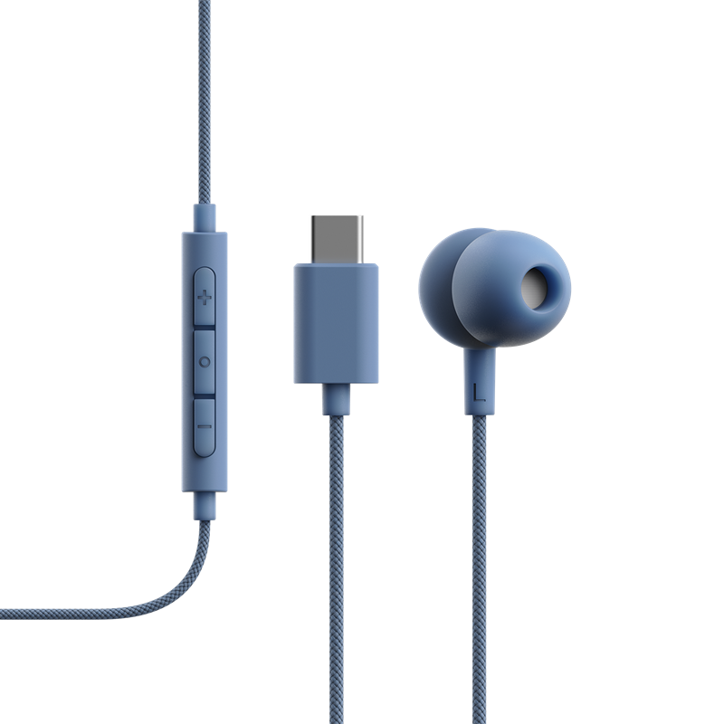 Sudio V3 Kablede In-ear hodetelefoner med USB-C, Blå