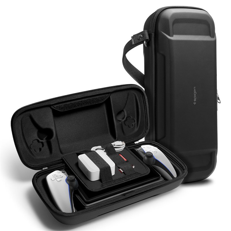 Spigen Sony PlayStation Portal Rugged Armor Pro Etui, Svart
