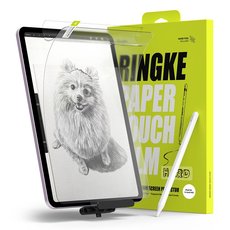 Ringke Apple iPad Air 13 2nd Gen (2025) Hardt papiraktig skjermbeskytter (2-pack)