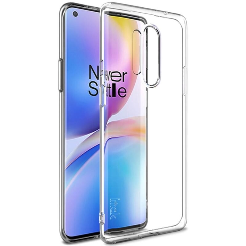 Imak OnePlus 8 Pro Deksel i TPU, Gjennomsiktig