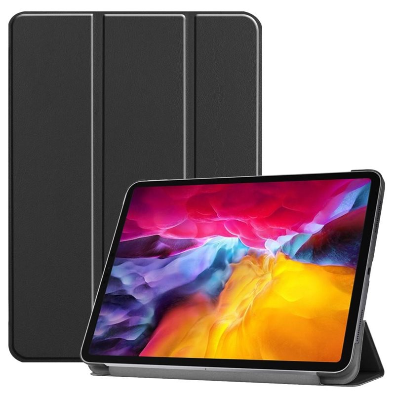 Apple iPad Pro 11 3rd Gen (2021) Tri-Fold etui, Svart