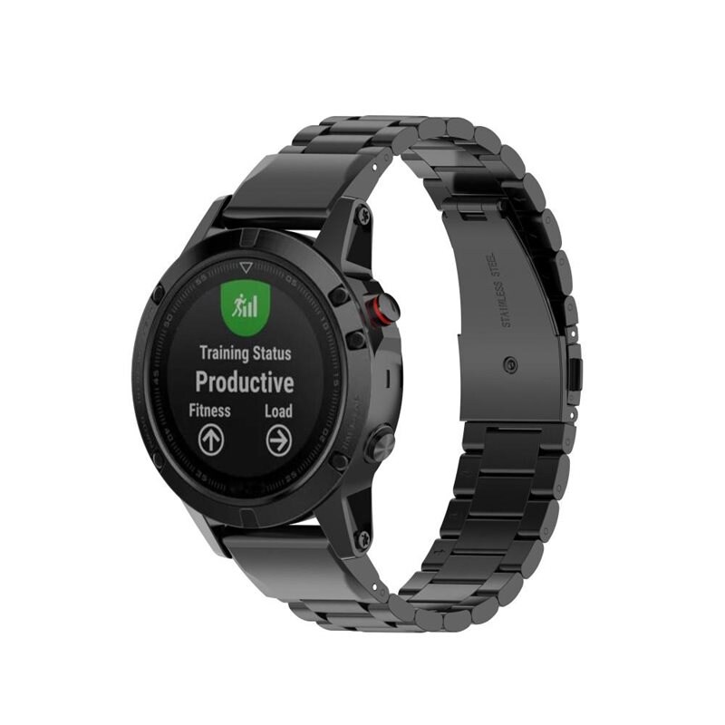 Garmin Instinct 2 Elegant lenkereim i metall, Svart