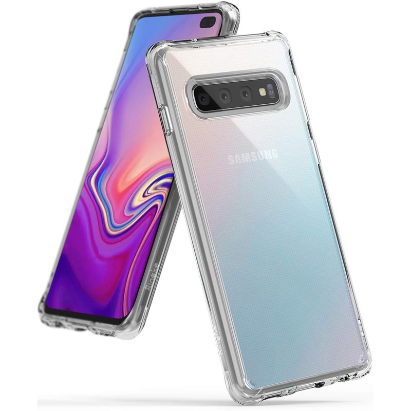 Ringke Samsung Galaxy S10 Plus Fusion deksel, Gjennomsiktig