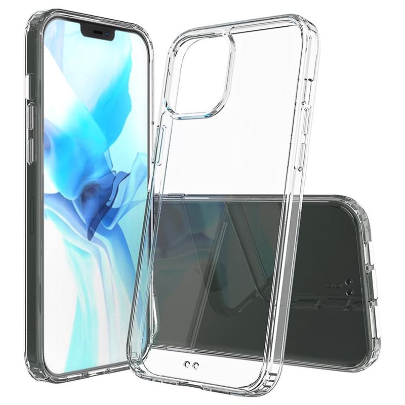 tectTech iPhone 12 Pro Max Crystal Hybrid-deksel, Gjennomsiktig