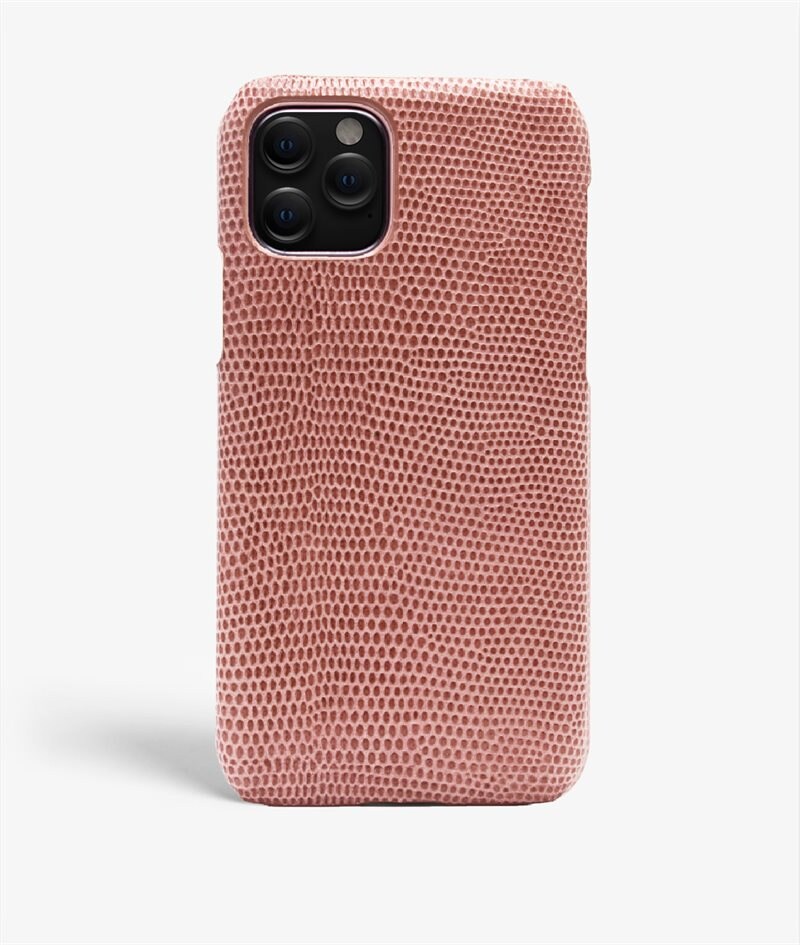 The Case Factory iPhone 11 Pro Deksel Lizard Rosa Antico