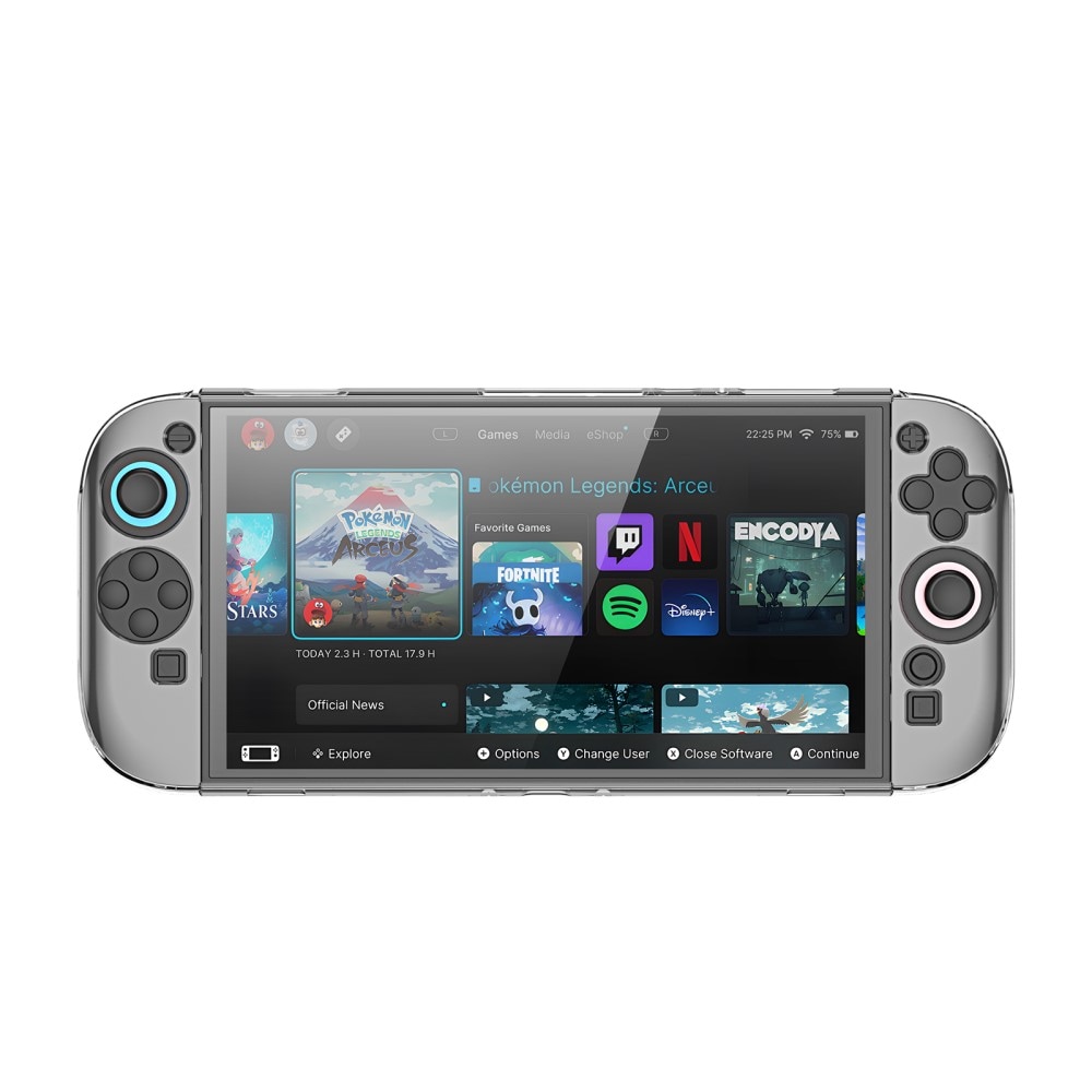 Nintendo Switch 2 Tynt harddeksel, Gjennomsiktig