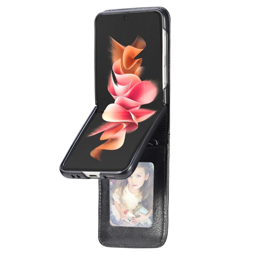 Samsung Galaxy Z Flip 3 Enkelt mobildeksel, Svart