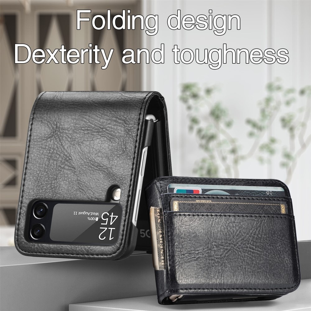 Samsung Galaxy Z Flip 3 Enkelt mobildeksel, Svart