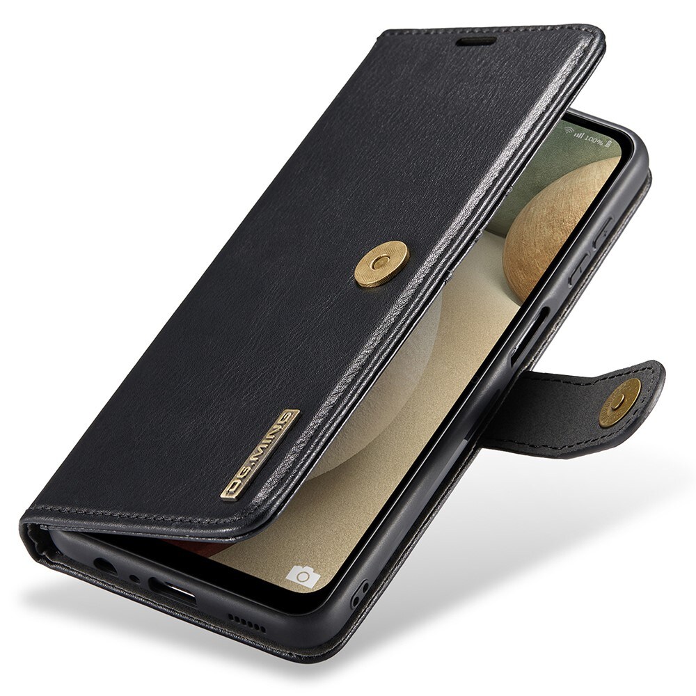 Samsung Galaxy A04s Lommeboketui med avtakbart deksel, Black