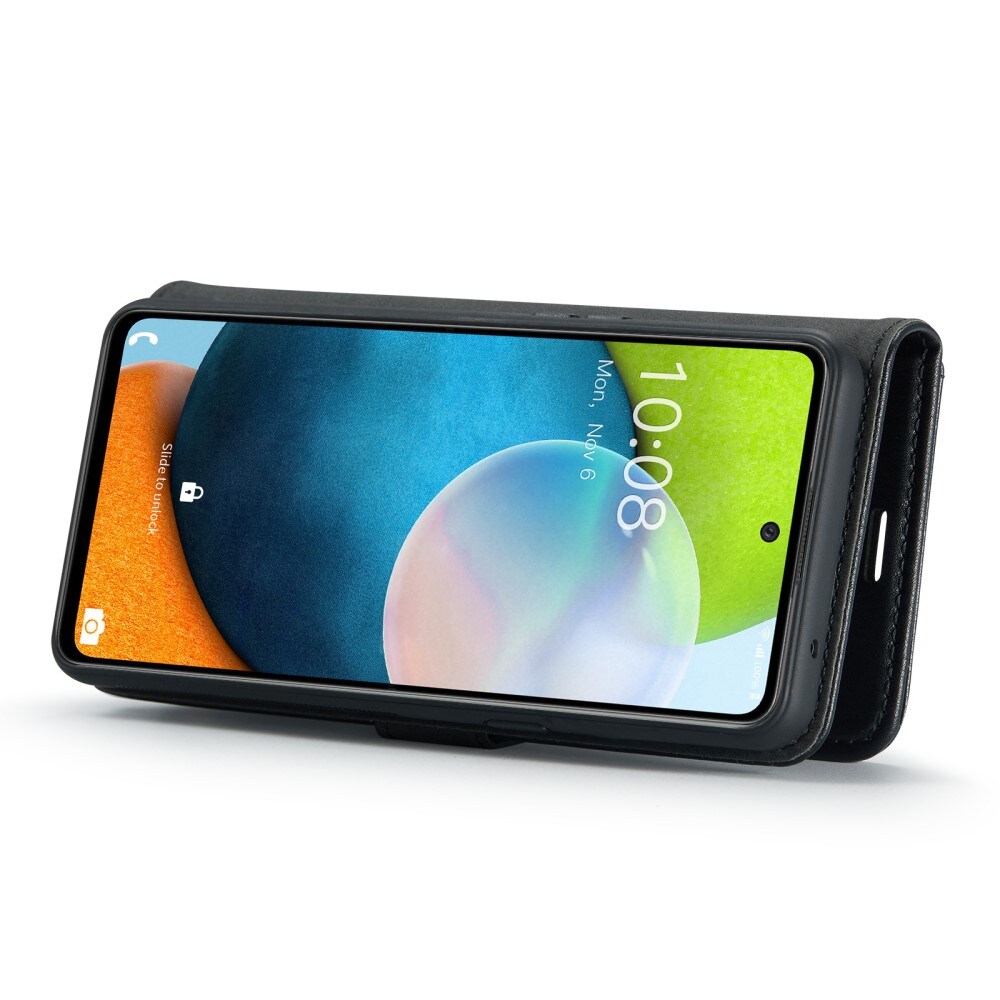 Samsung Galaxy A53 Lommeboketui med avtakbart deksel, Black