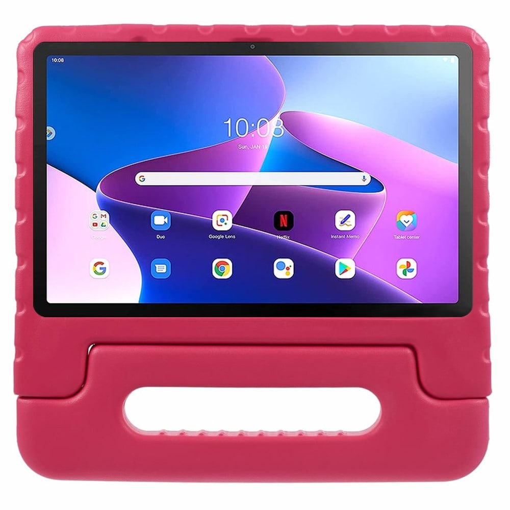  Lenovo Tab M10 Plus (3rd gen) Støtsikkert deksel/etui - Perfekt for barn, Rosa
