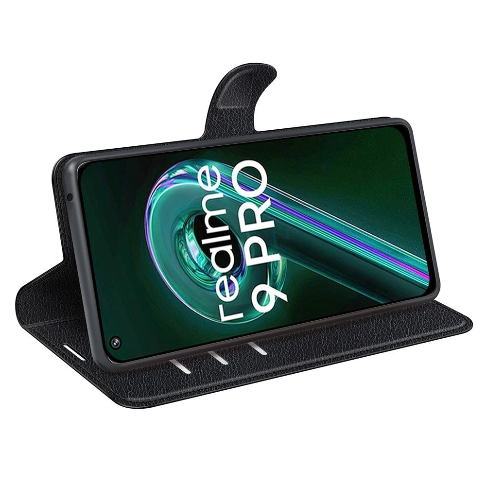 Realme 9 Pro/OnePlus Nord CE 2 Lite 5G Enkelt mobiletui, Svart