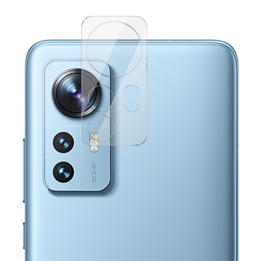 Xiaomi 12 Kameralinsebeskyttelse i glass, Gjennomsiktig