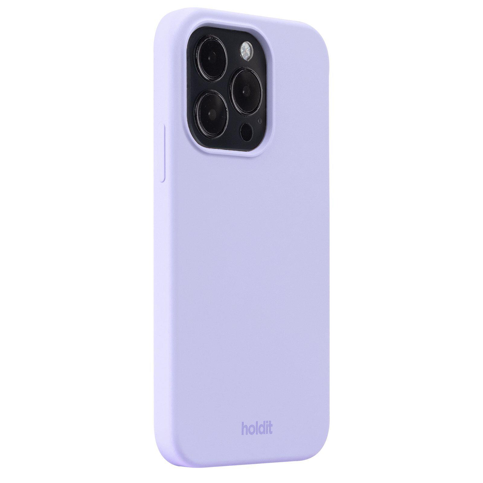 iPhone 15 Pro Silicone Case, Lavender