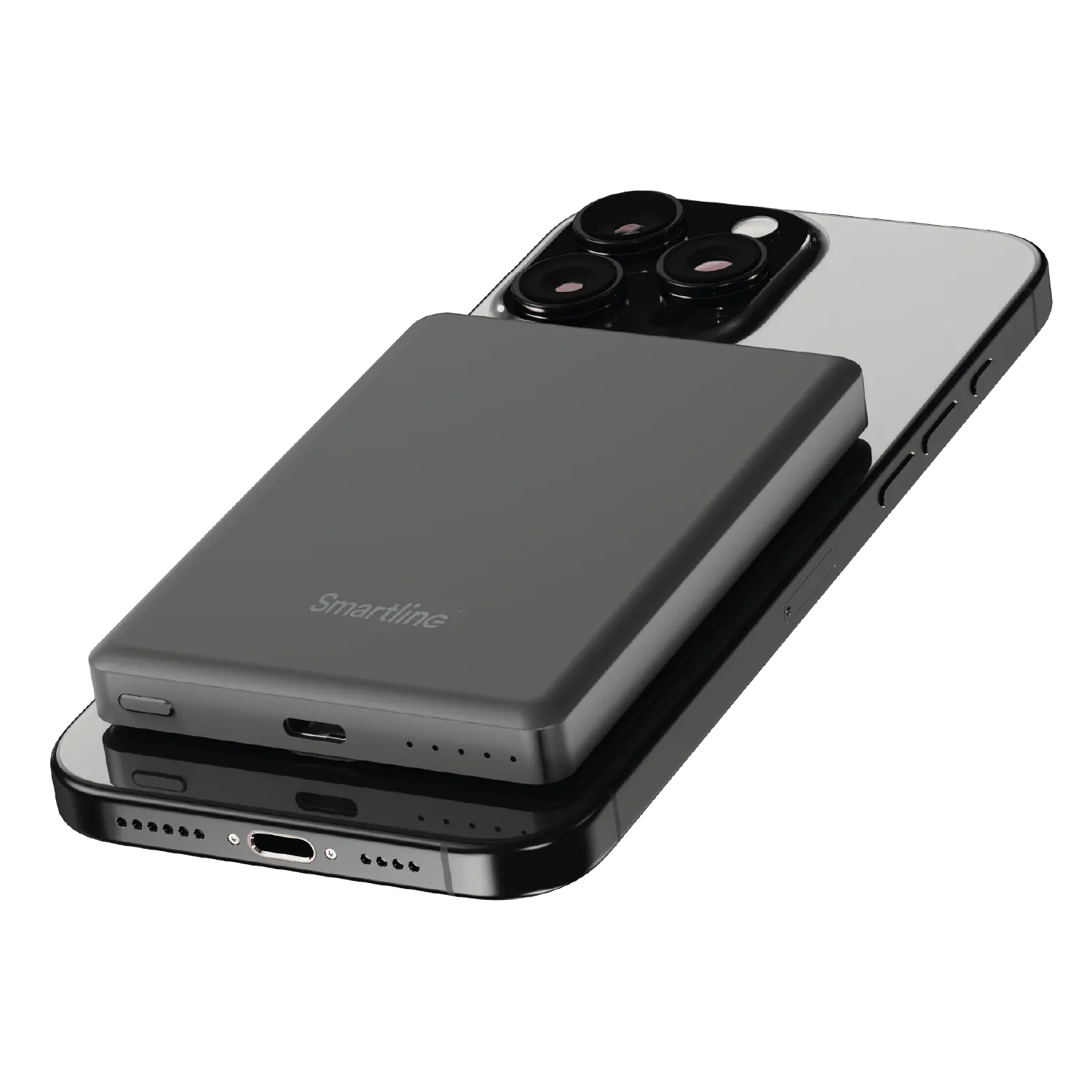 Magnetisk Trådløs Powerbank 5000mAh, Svart