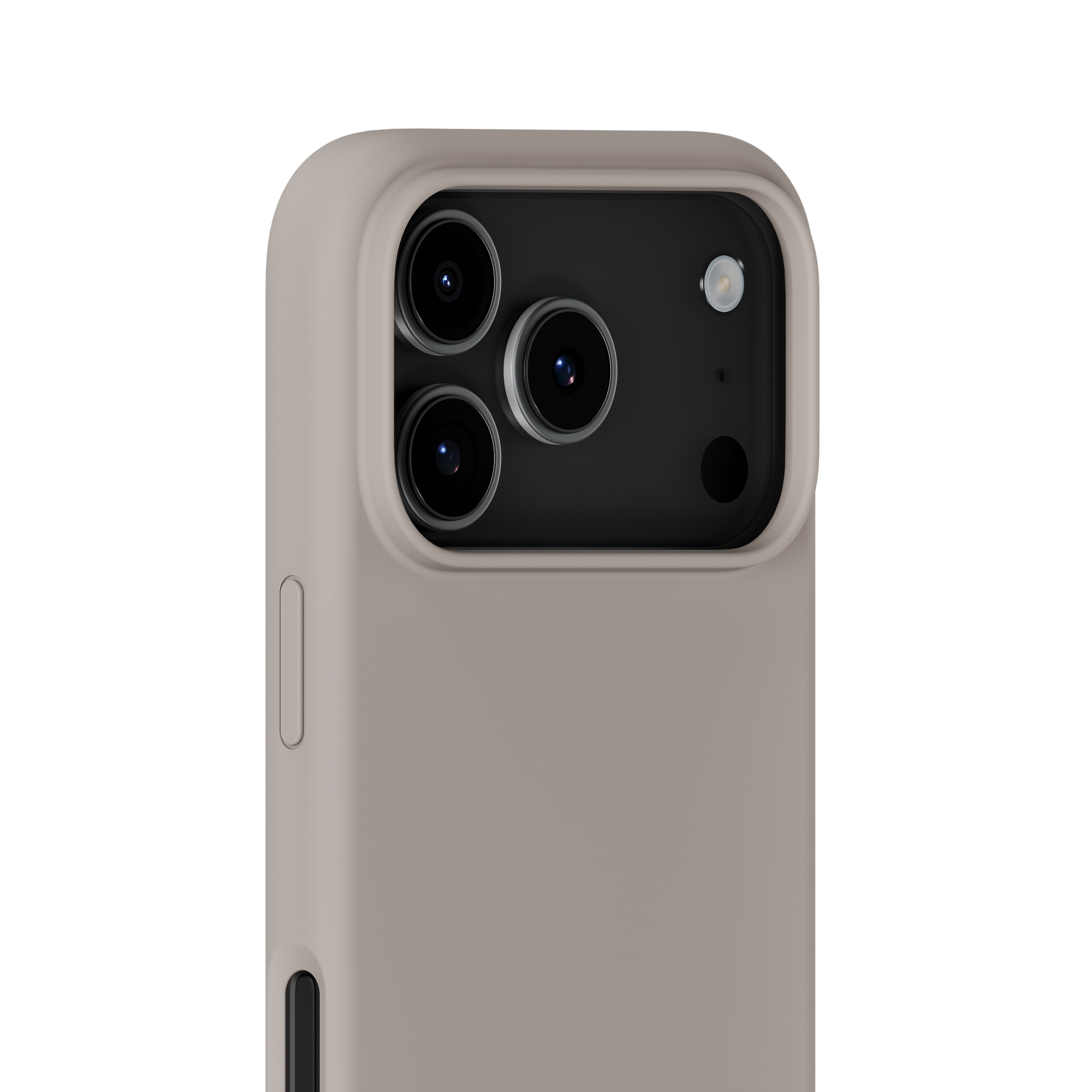 iPhone 17 Pro Max Silicone Case, Taupe
