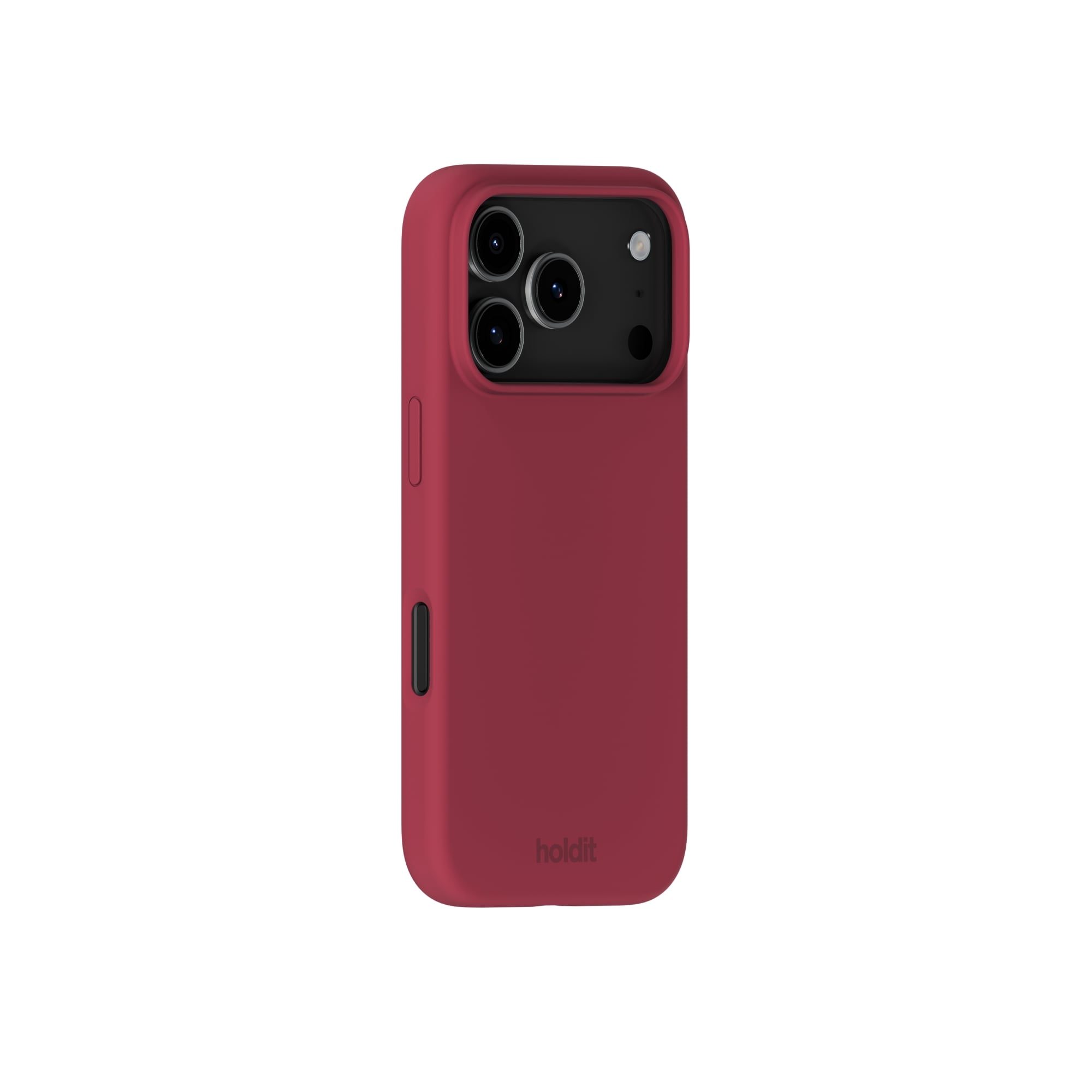 iPhone 17 Pro Max Silicone Case, Red Velvet