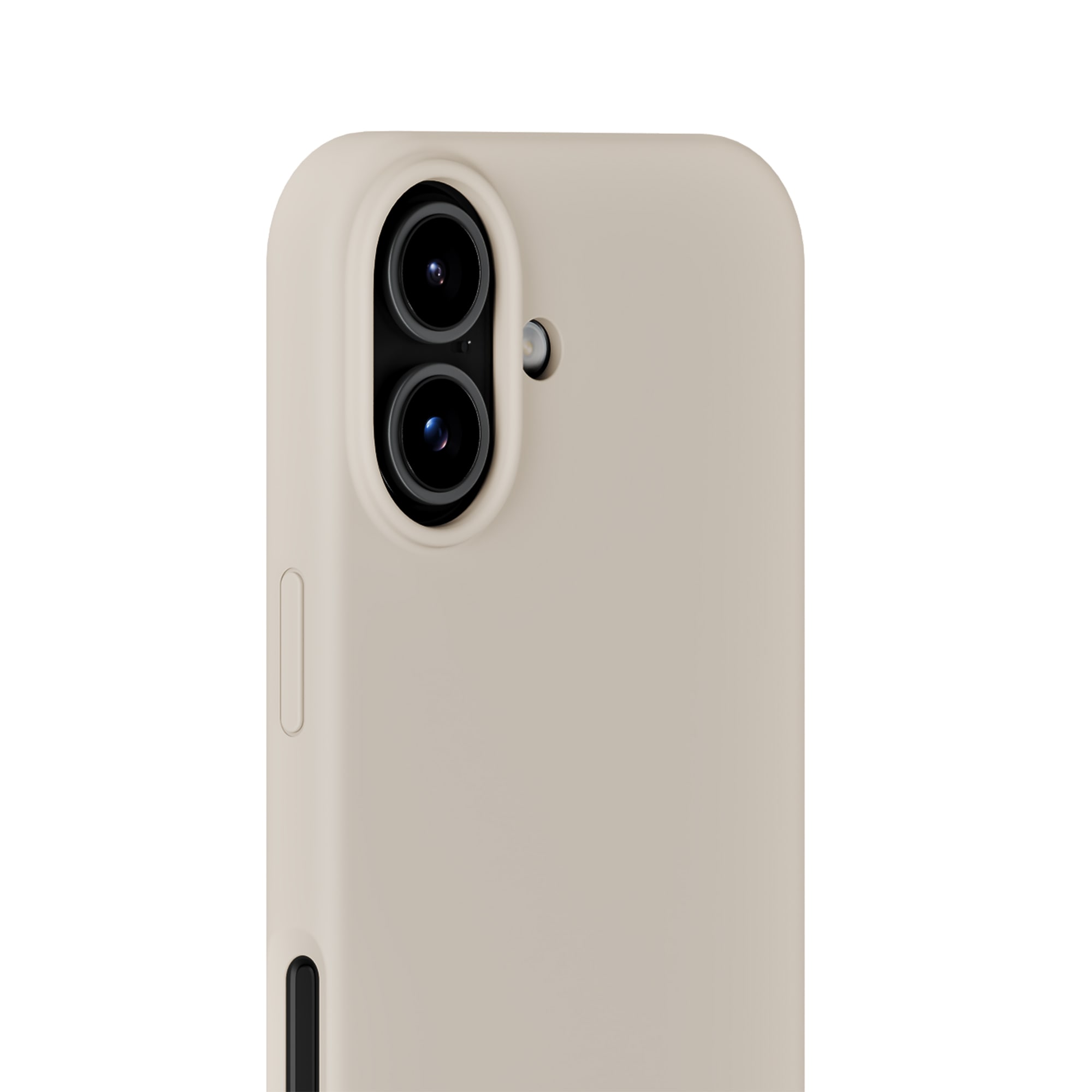 iPhone 17 Silicone Case, Light Beige