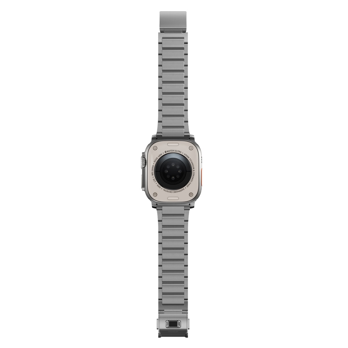 Apple Watch Ultra 49mm 2nd Gen Titanium reim, Sølv