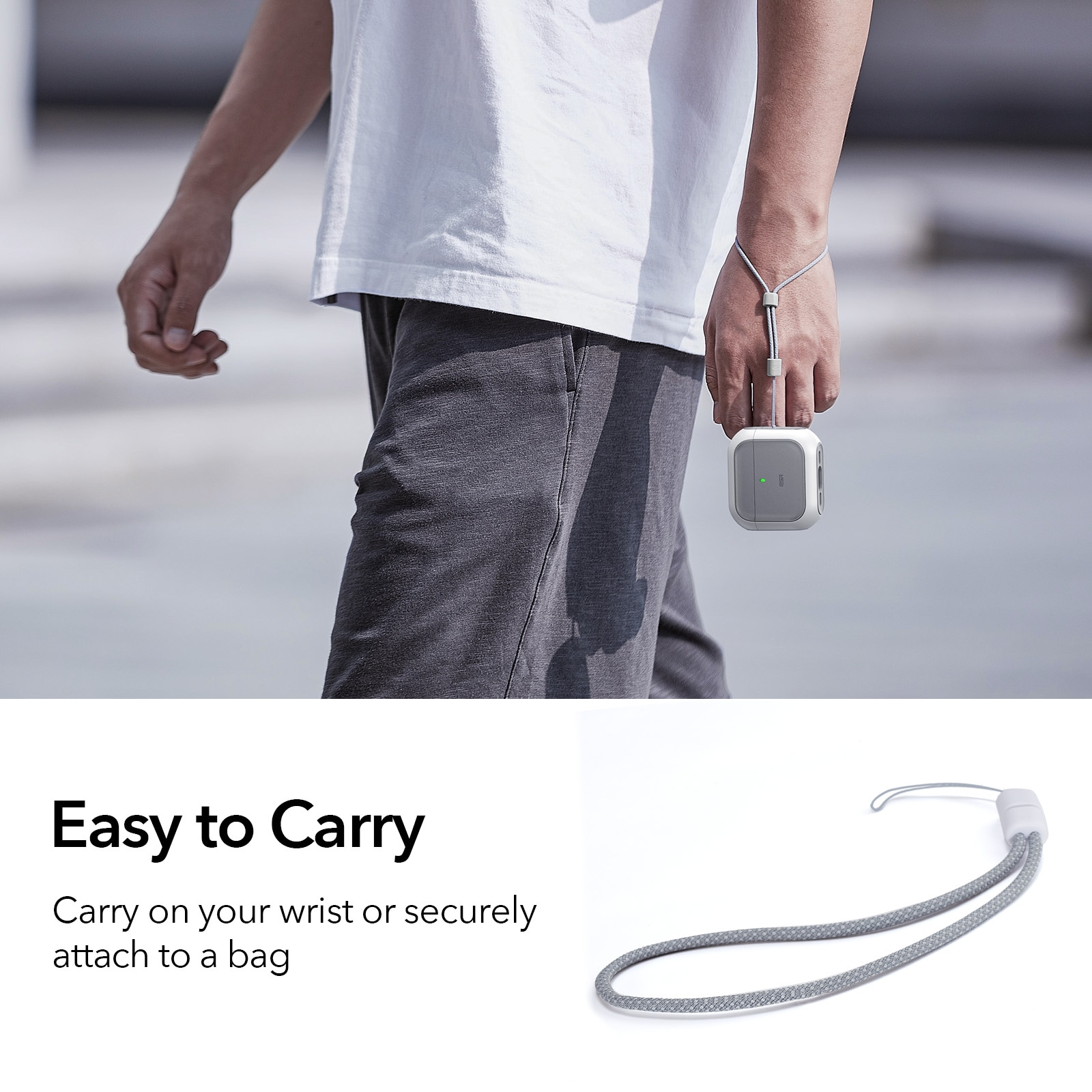Apple AirPods 4 Deksel Orbit MagSafe, Svart