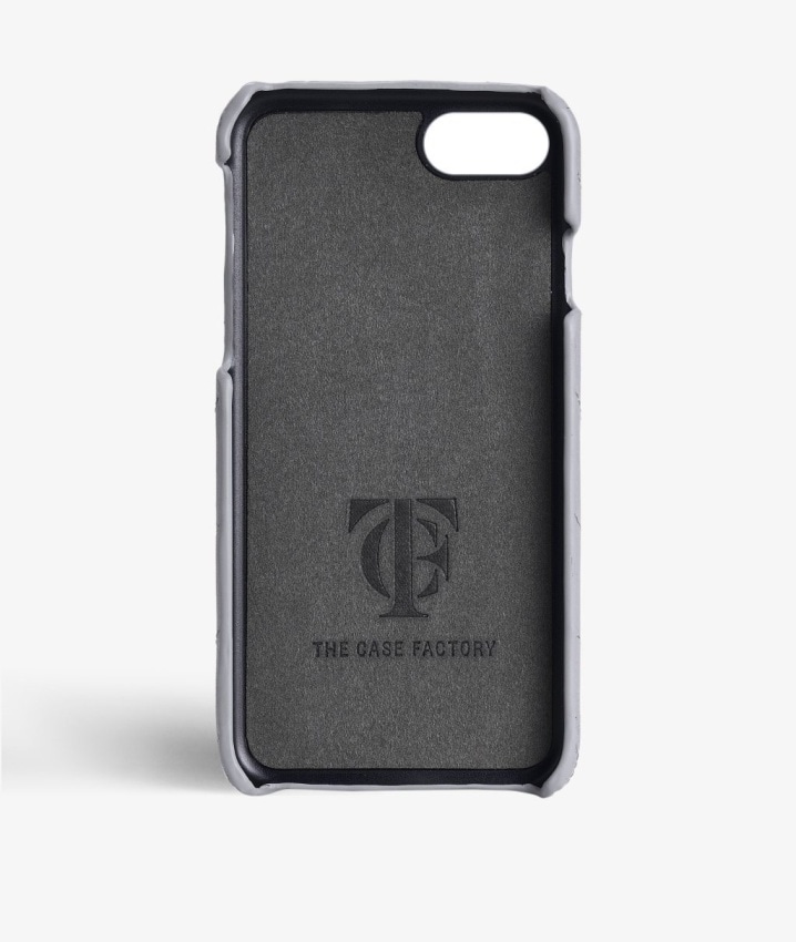 iPhone 8 Deksel V Nappa Grey