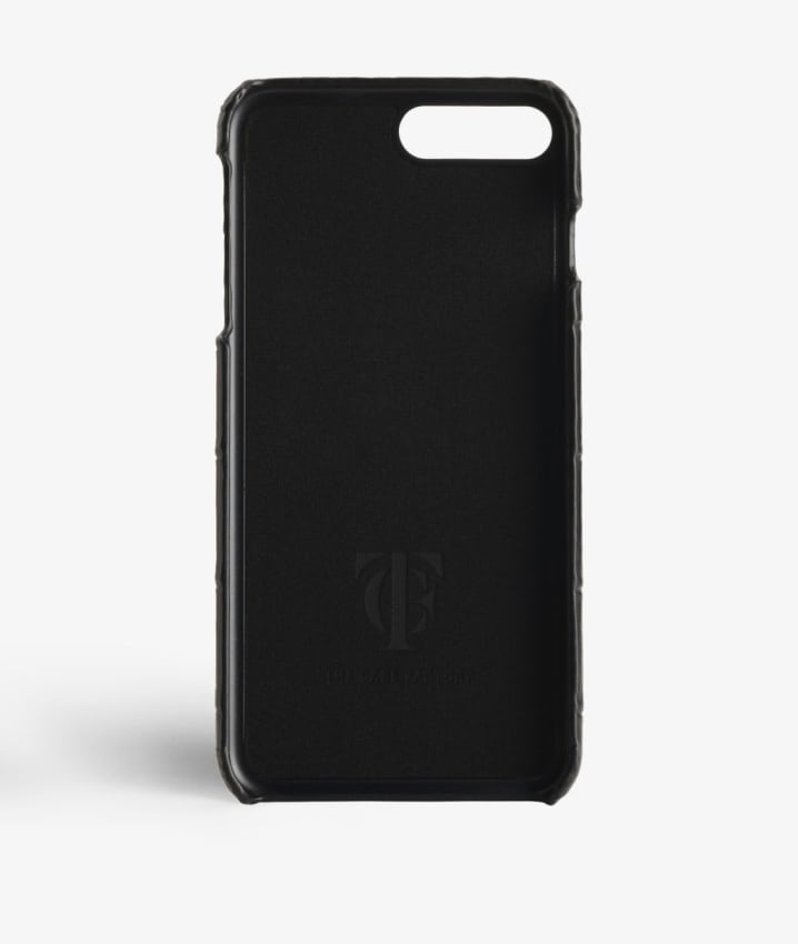 iPhone 7 Plus/iPhone 8 Plus Deksel Croco Rosa