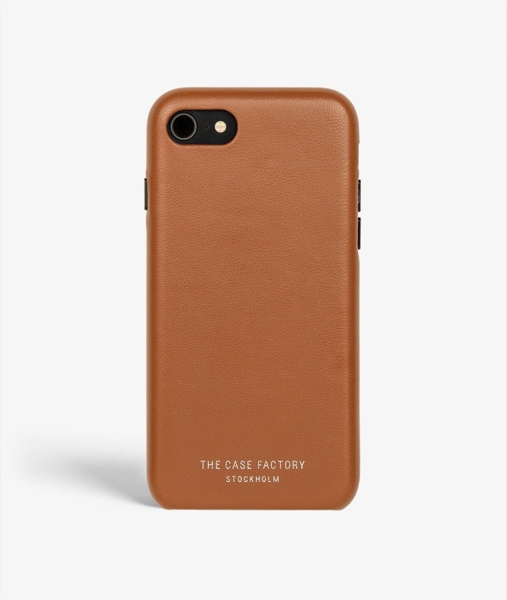 Street Collection iPhone SE 2022 Wrapped Egdes Nappa Cognac