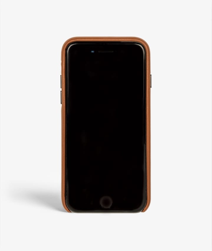 Street Collection iPhone SE 2022 Wrapped Egdes Nappa Cognac