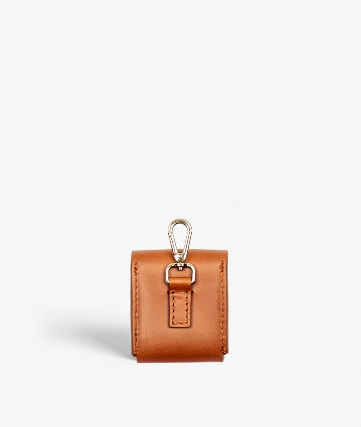 Festbart AirPods læreretui Vegetable Tanned Brown