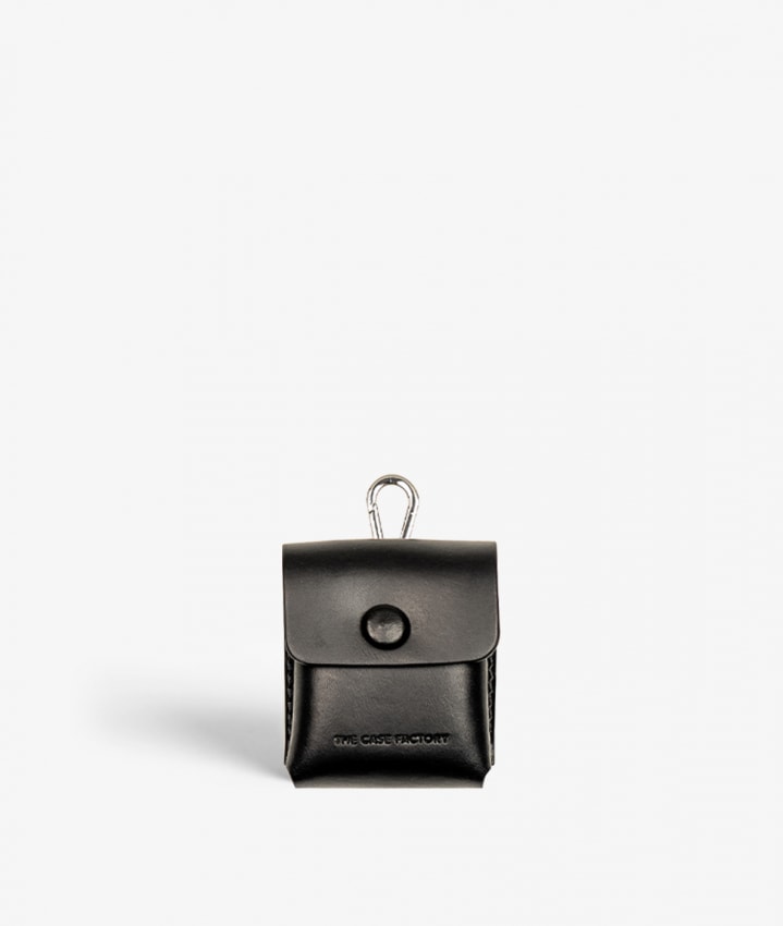 Festbart AirPods læreretui Vegetable Tanned Svart