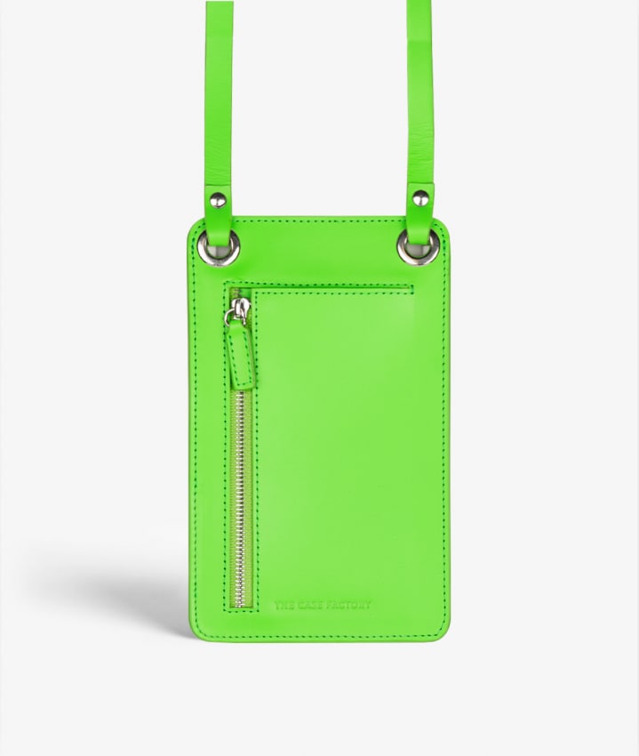 Smart Crossbody Veske Vegetable Tanned Smiley  Grønn