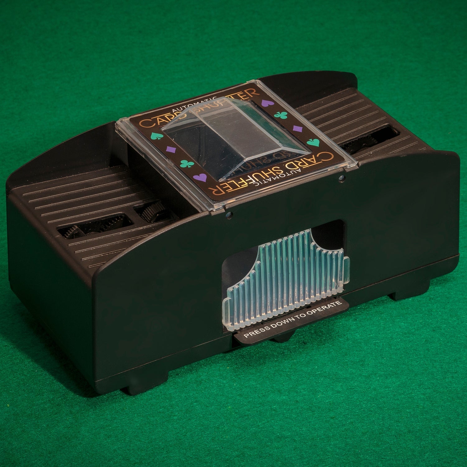 Automatisk kortblander med to kortstokker - Card Shuffler