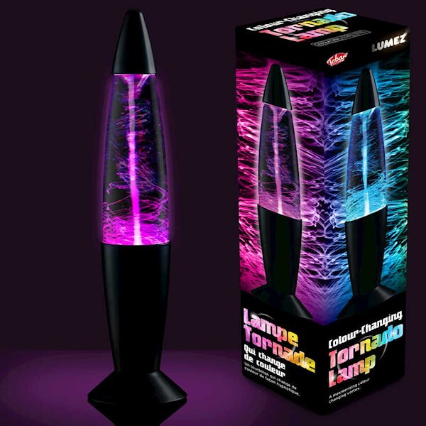 Lumez Tornado Lamp – Fargeskiftende bordlampe