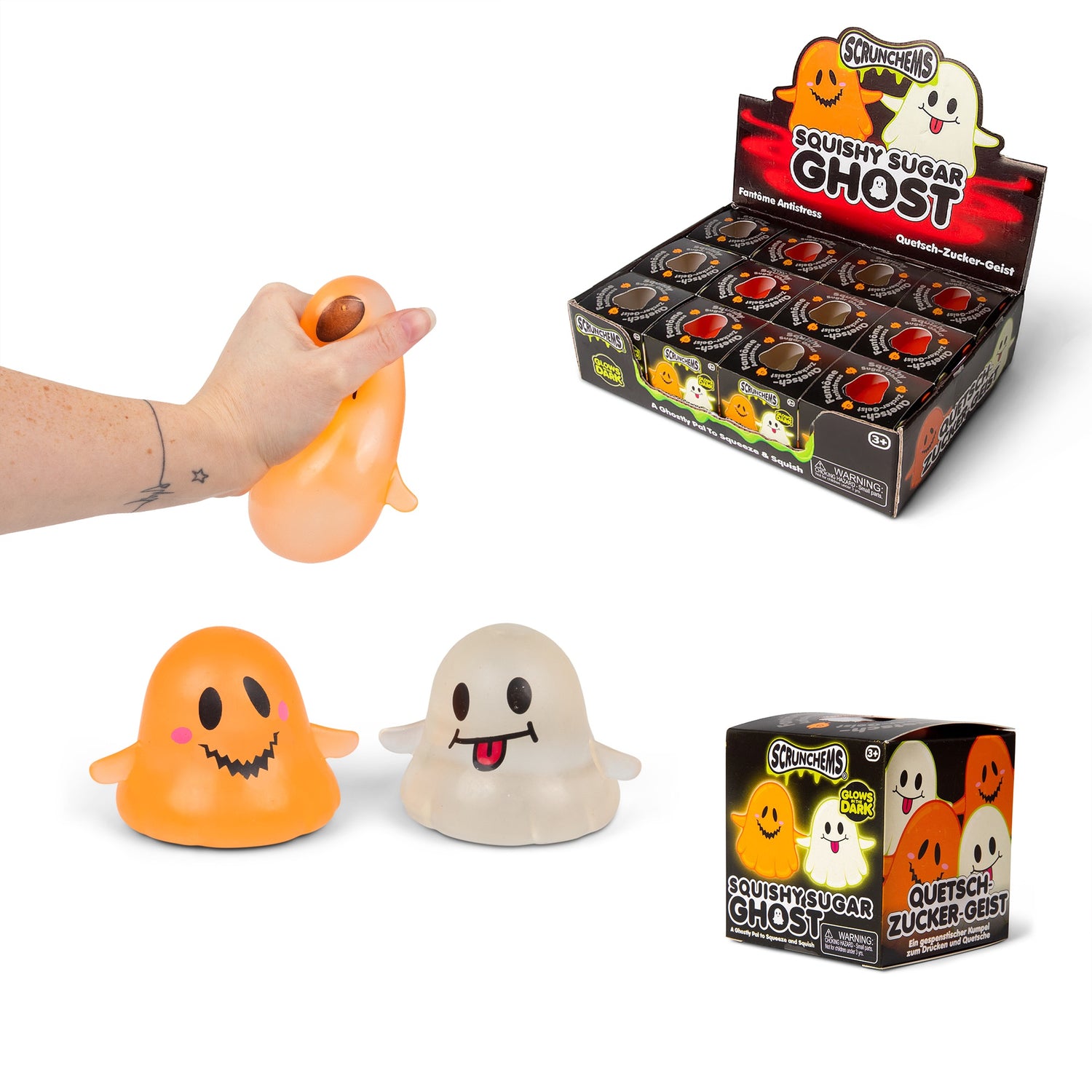Glow in the Dark Sugar Ghost