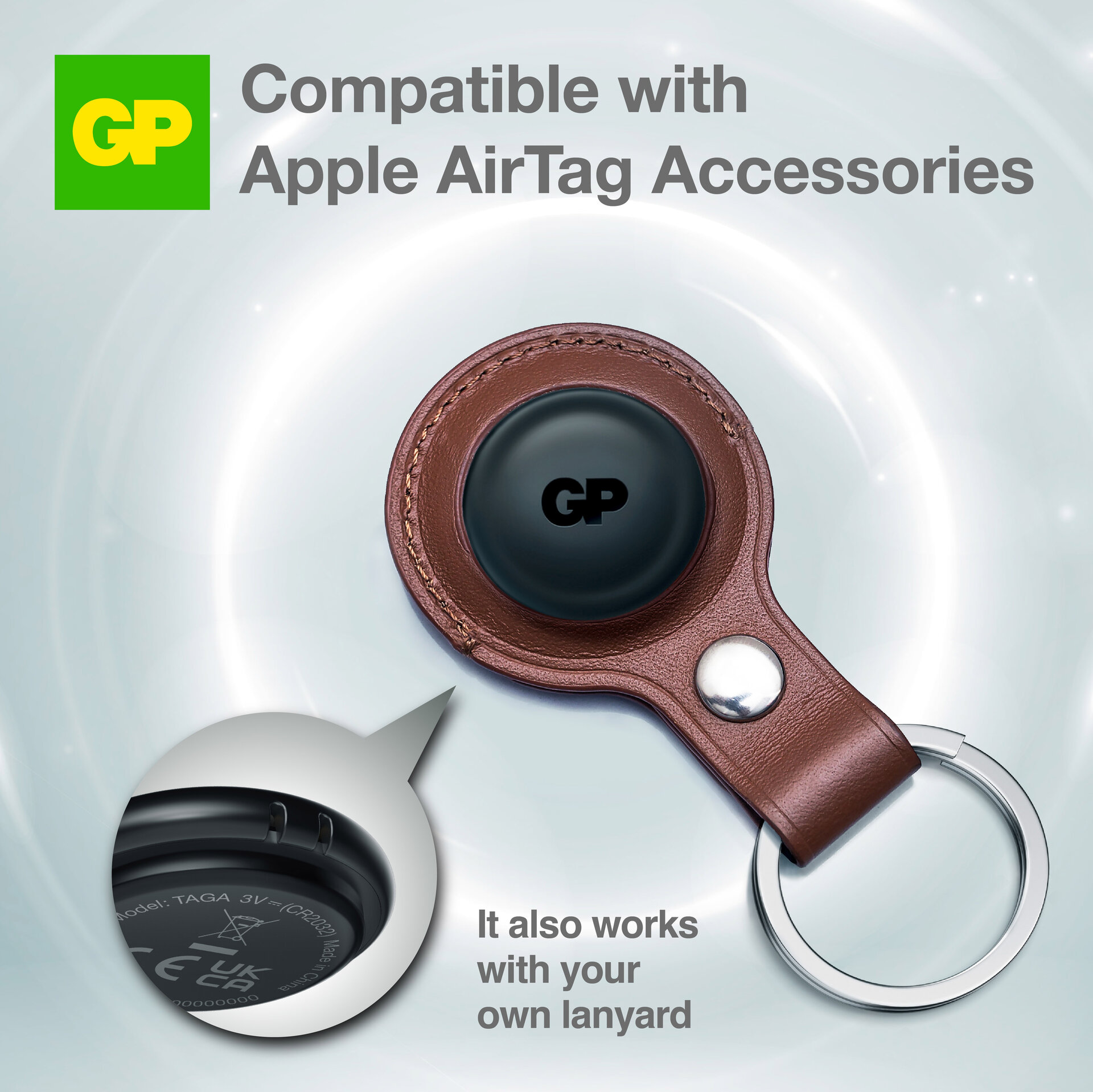 Smart Tracker eTag 1-pack, Svart