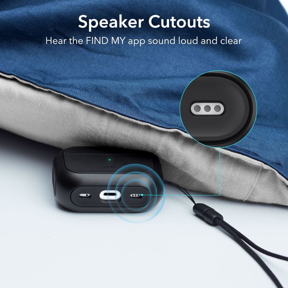 Apple AirPods Pro Deksel Orbit MagSafe, Svart