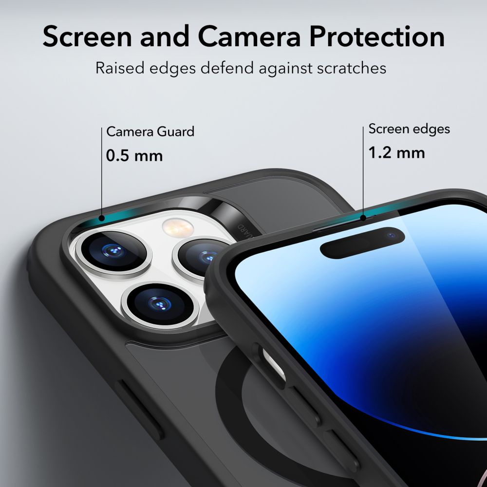 iPhone 14 Pro Classic Hybrid-deksel MagSafe, Svart