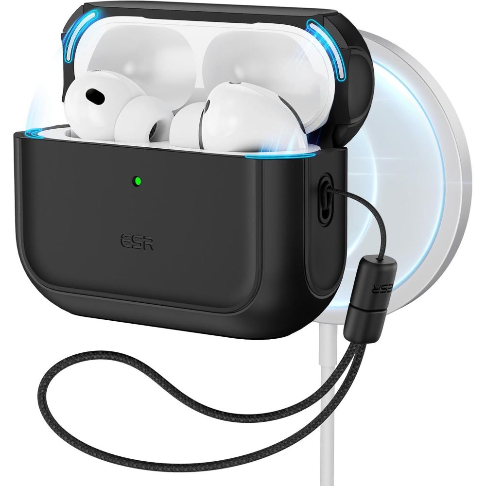 Apple AirPods Pro 3 Deksel Orbit MagSafe, Svart
