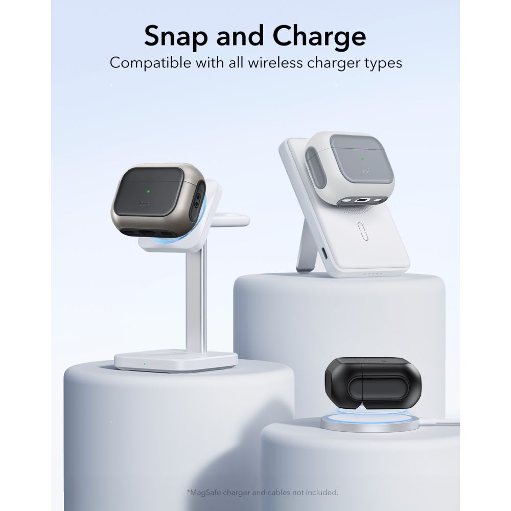Apple AirPods Pro 3 Deksel Orbit MagSafe, Svart