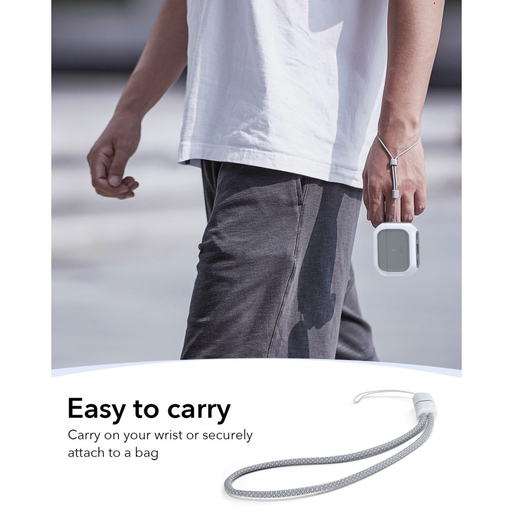 Apple AirPods Pro 3 Deksel Orbit MagSafe, Hvit