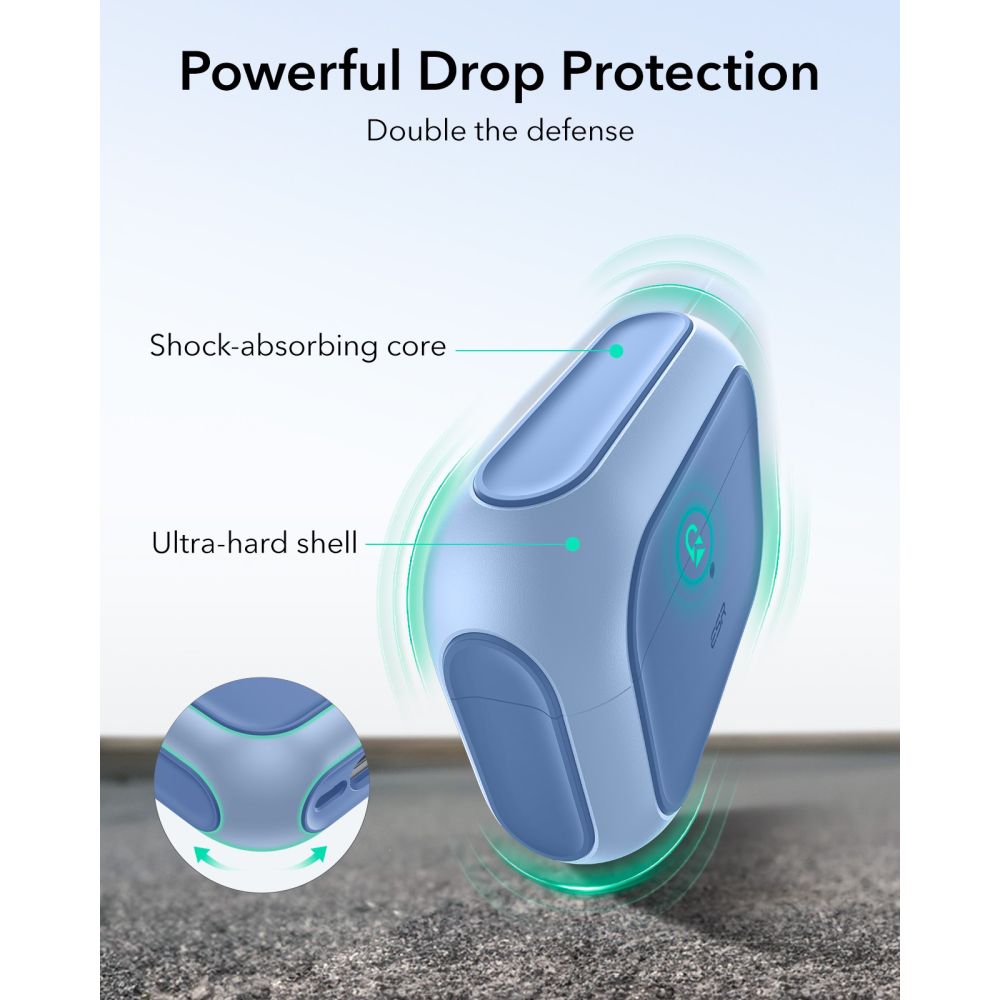 Apple AirPods Pro 3 Deksel Orbit MagSafe, Blå
