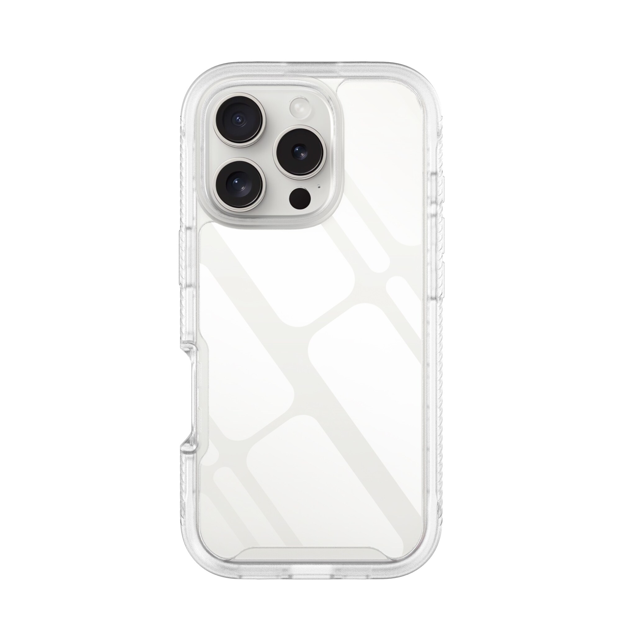 iPhone 16 Pro Deksel Full Protection, Gjennomsiktig