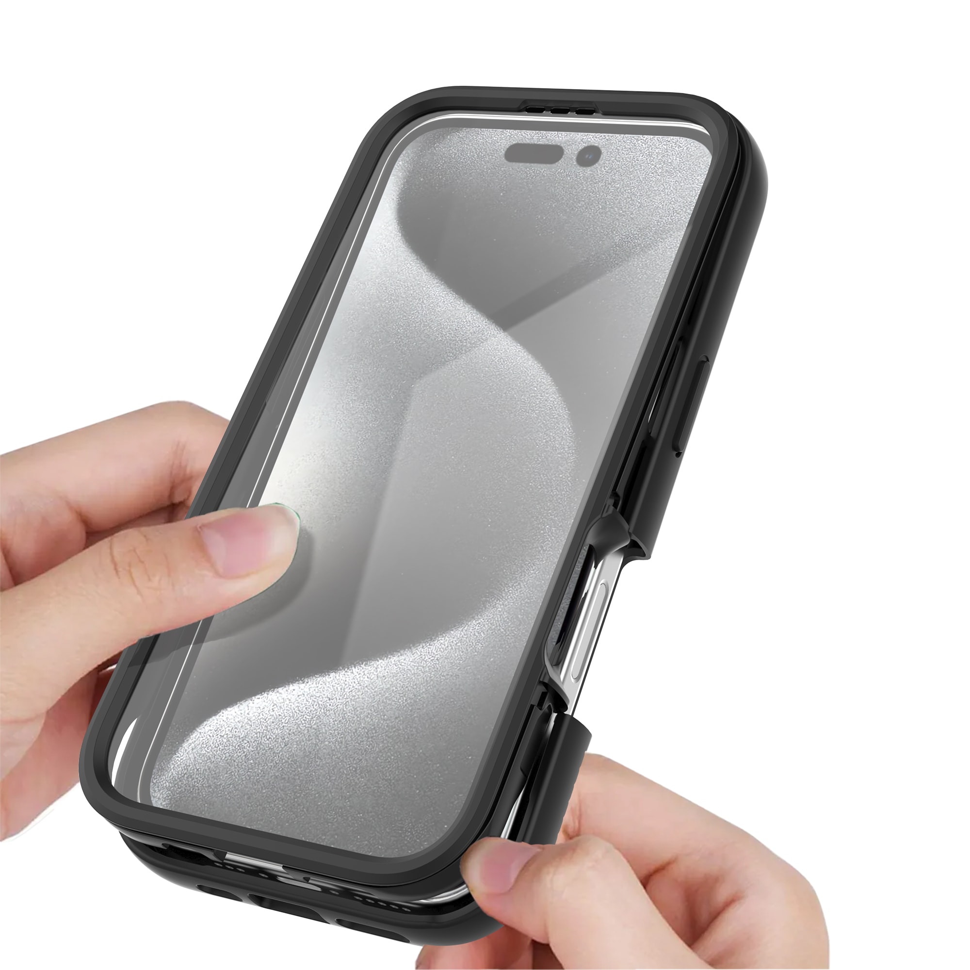 iPhone 16 Pro Max Deksel Full Protection, Svart